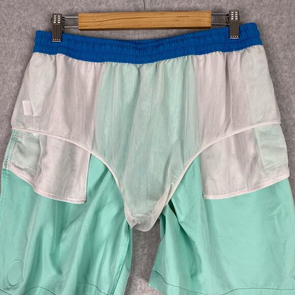 Chubbies Shorts Mens XL Green 7" Stretch Swim Trunk - Picture 7 of 10